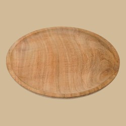 Assiette en bois