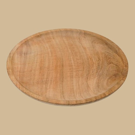 Wooden plate