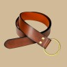 Ceinture fantaisie marron