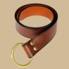 Ceinture fantaisie marron