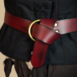 Ceinture fantaisie Bordeaux