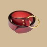 Ceinture fantaisie Bordeaux