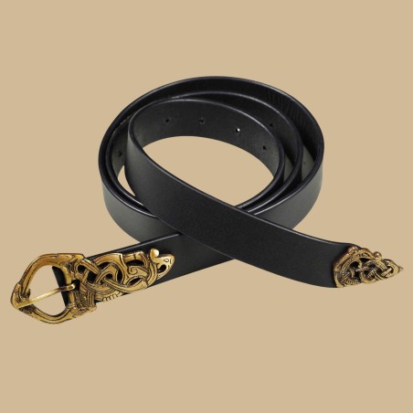 Ceinture viking noire