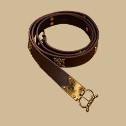 Ceinture médiévale marron