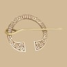 Celtic brass fibula