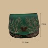 Pochette verte elfique